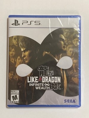 New Sealed Yakuza: Like a Dragon: Infinite Wealth - Sony Playstation 5 / PS5