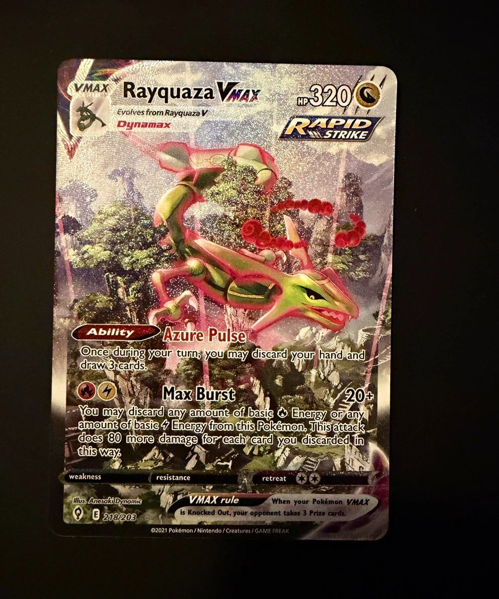 Rayquaza VMAX 218/203 海外 Rayquaza VMAX 218/203 SWSH07: Evolving Skies for sale | eBay