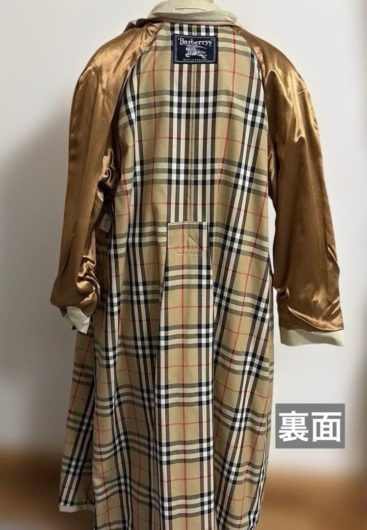 Burberry  BURBERRY  Condition Beige Double Breasted Trench Coat (with Liner) thumbnail 3