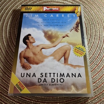 DVD ITALIENISCHER FILM SAMMLUNG EINE WOCHE VON GOTT BRUCE ALLMÄCHTIG JIM CARRY