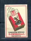erinofilo GENOA - U. CORSIGLIA & C. MERMAID CIGARETTES new
