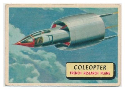 1957 Topps Planes Series Two Blue Back #85