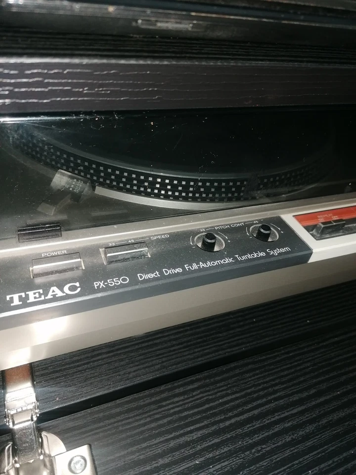Giradischi Teac Px-550 Anni 80 Direct Drive - Imagen 3 de 4