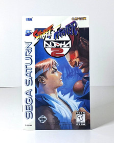 Street Fighter Alpha 2 (Sega Saturn, 1996) CIB Tested