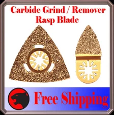 Carbide Finger Grout Rasp Oscillating Multi Tool Blade For Grout line remove