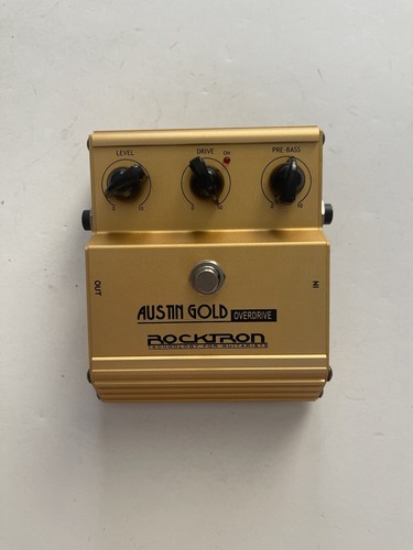 Rocktron Austin Gold Overdrive Guitar Effect Pedal
