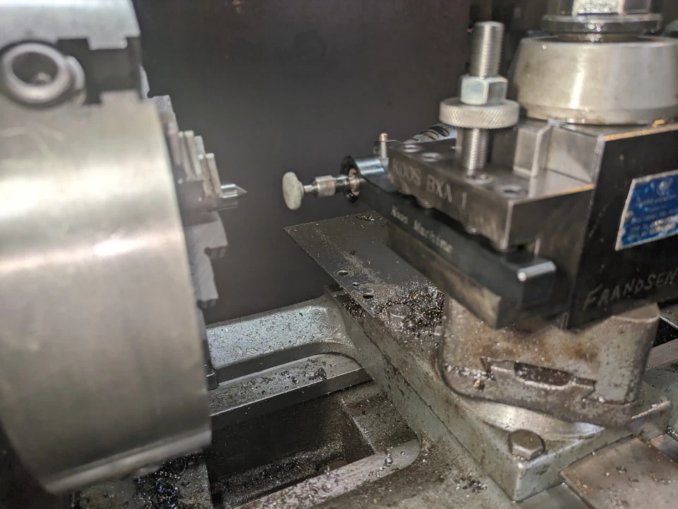 Accesorio de amoladora de poste de herramienta de torno Dremel 3/4-12 rosca A-36 acero hecho en EE. UU. Foto 4 de 4