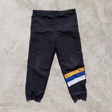 Vintage B2B Australia Parachute Pants Youth Size 14 Black Sweatpants Sports