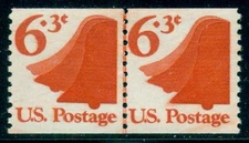 SCOTT # 1518 LINE PAIR, MINT, OG, NH, GREAT PRICE!