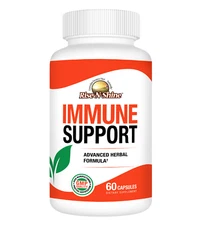 IMMUNE SHIELD Best Selling Formula Immune Booster by Rise-N-Shine - 60 ct