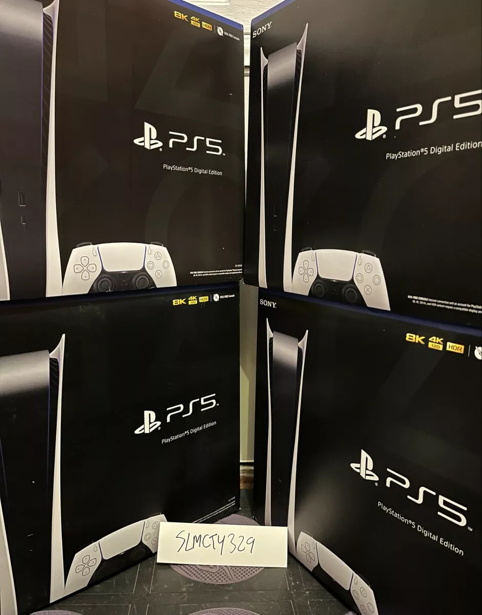 Brand New Sony PS5 PlayStation 5 Digital Edition Console - In Hand Ship  Today