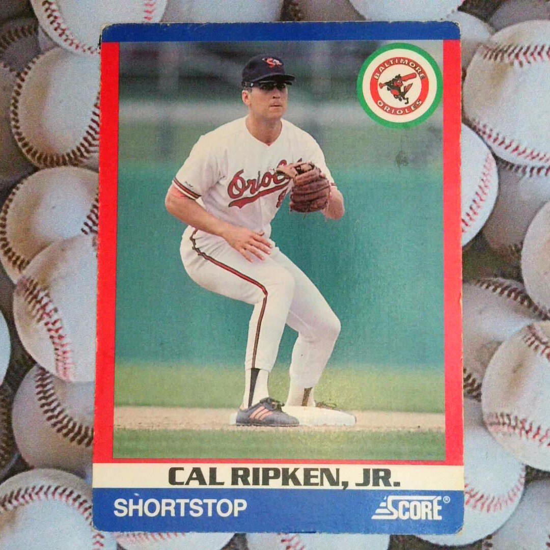 VTG MLB 1991 Score Superstar Baseball Card #21 Cal Ripken Jr