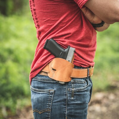 Every Day Carry Leather Gun Holster