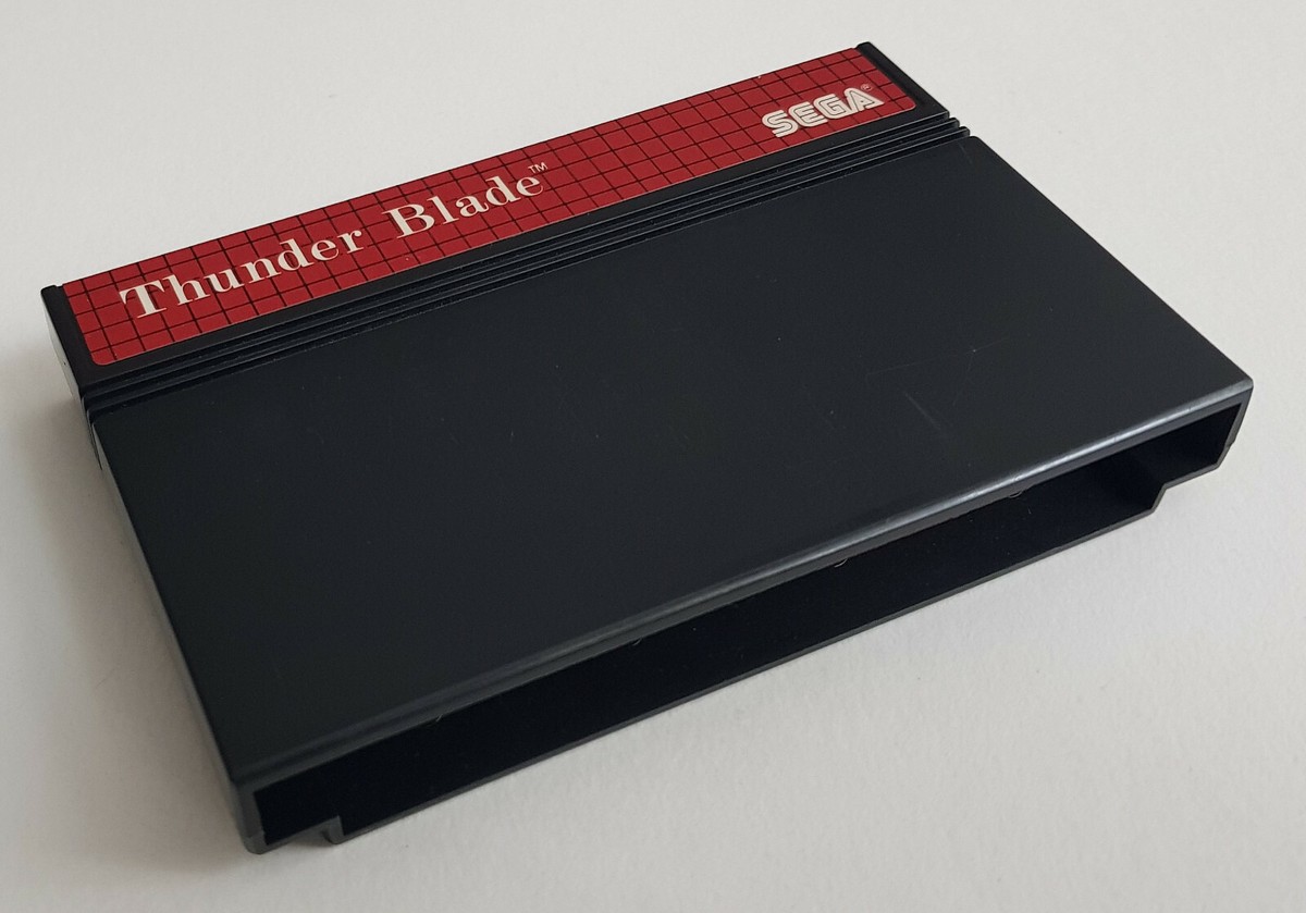 Jeu Thunder Blade - Version PAL EUR Pour SEGA Master System - Complet