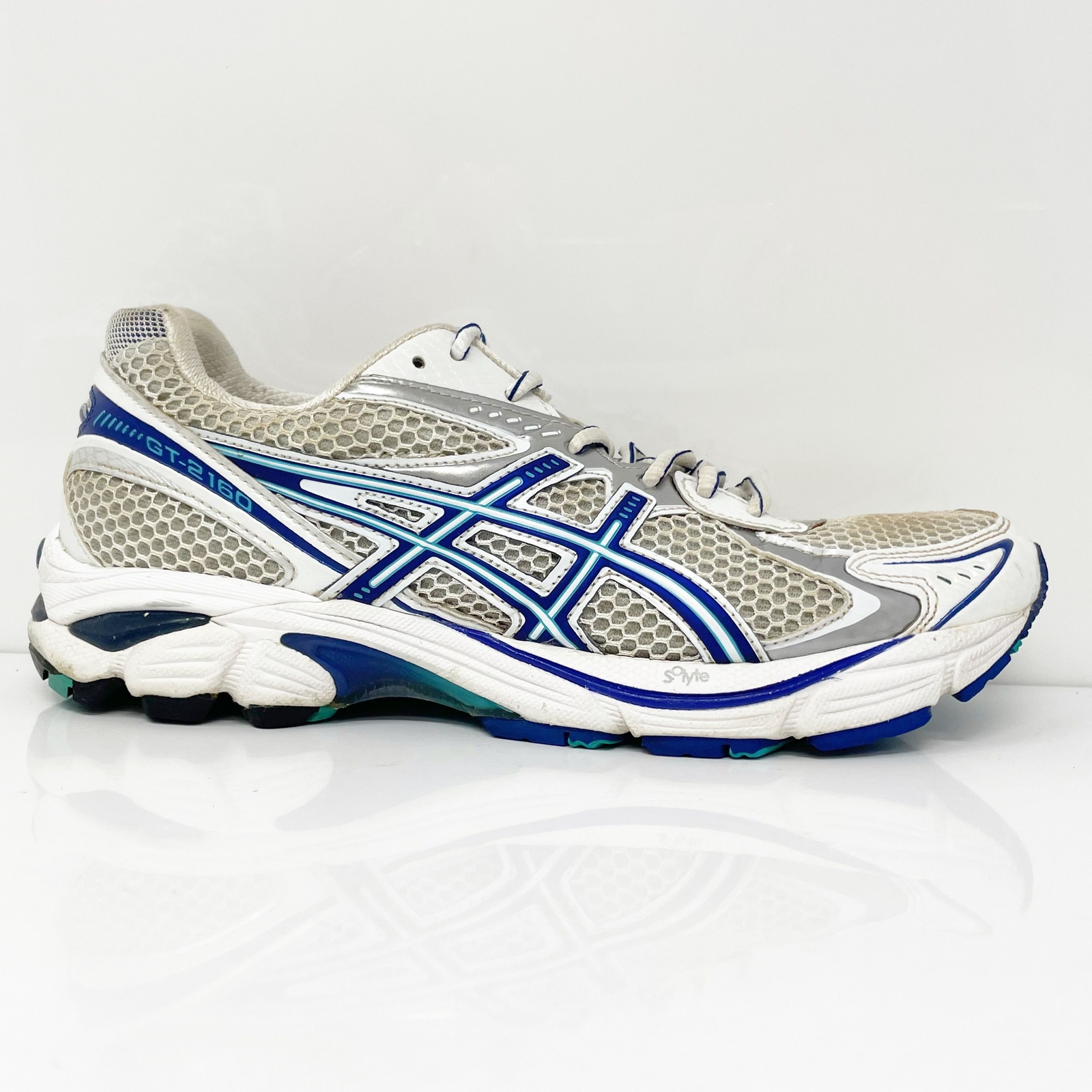 Asics Womens GT 2160 T154N White Running Shoes Sneakers Size 8.5 | eBay