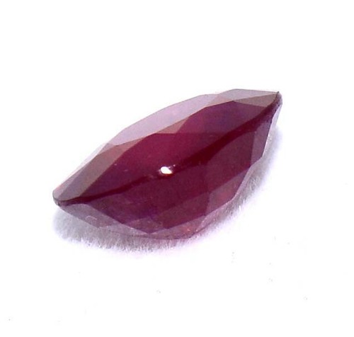 Natural Ruby 12x10 mm Oval Cut 5.21 CTS Faceted Loose Gemstone GF - Picture 6 of 7
