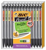 Bic 2 Xtra Life Mechanical Pencils (40 Count) - Multicolor on sale Bic 2 Xtra Life Mechanical Pencils (40 Count) - Multicolor on sale