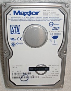 MAXTOR 7L250S0 WINDOWS 10 DRIVERS DOWNLOAD DRIVERS: MAXTOR 7L250S0