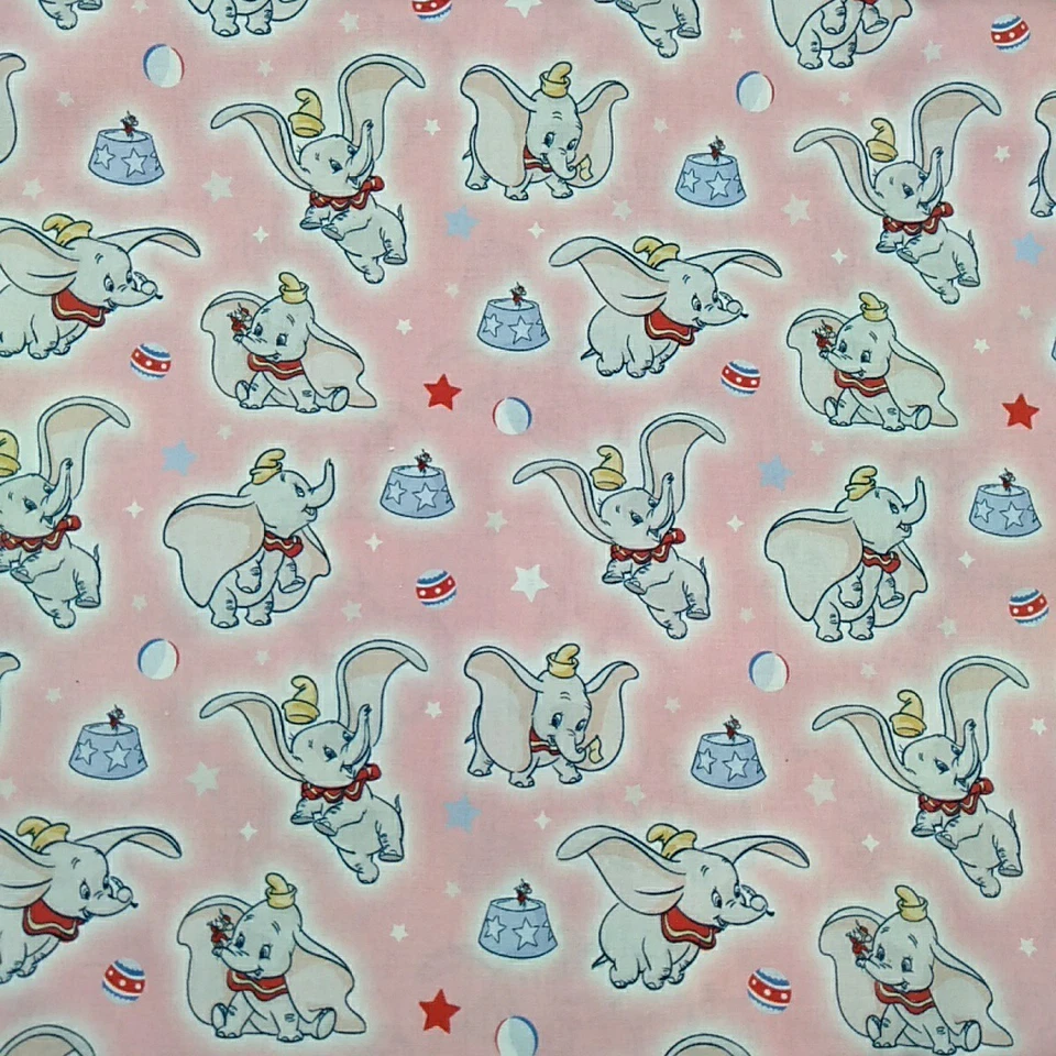 5 Disney Baby Fat Quarters Quilting Fabric 45cm x 55cm Dumbo Bambi Thumper - image 4 of 4