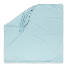 18" x 18" Cover Throw Pillowcases - 85/15 Silky Sweat Baby Blue