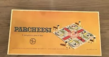 Vintage 1964 Parcheesi Board Game Gold Seal Edition Selchow & Righter