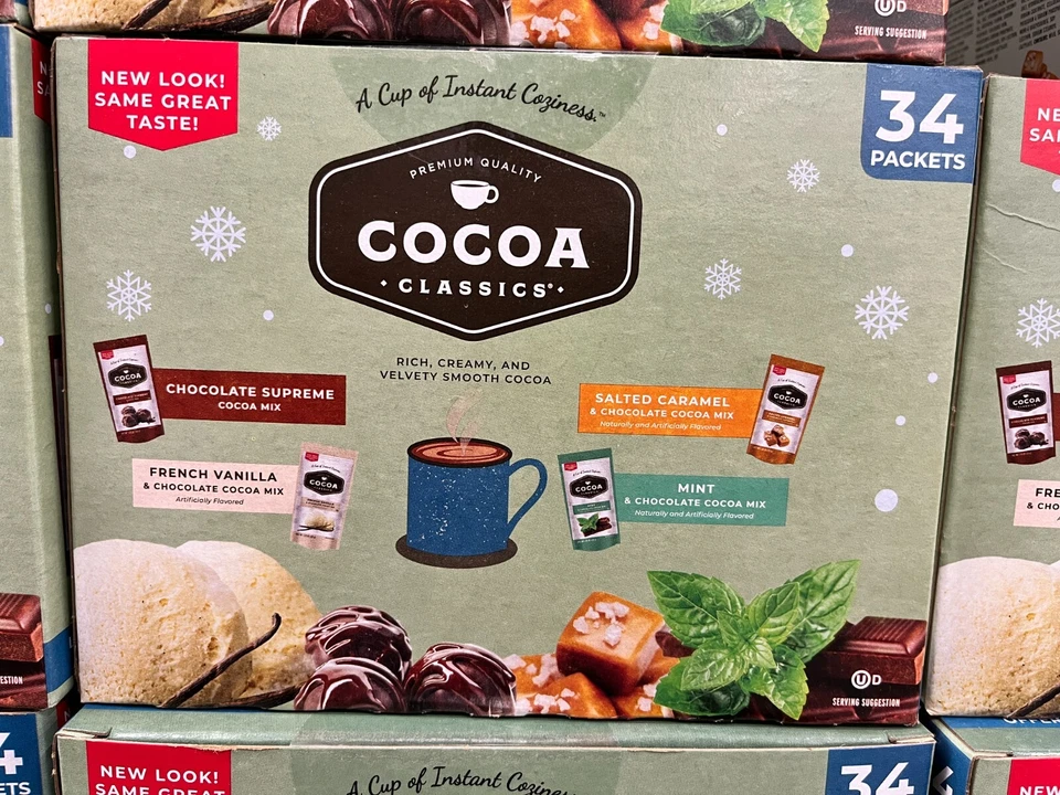 Land o Lakes Cocoa Classics Mix, paquete de variedad, 34 ct - 4 sabores - 1,25 oz cada uno Foto 3 de 4