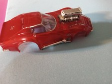 AFX '71 Chevy Corvette 454 Mega G Fits HO Slot Car AFX Short Chass
