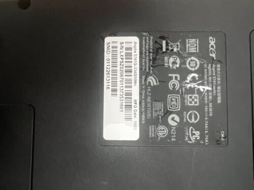 Notebook Portatile ACER ASPIRE 5741g Intel I3 Non Funzionante + Broken LCD - Foto 6 di 18
