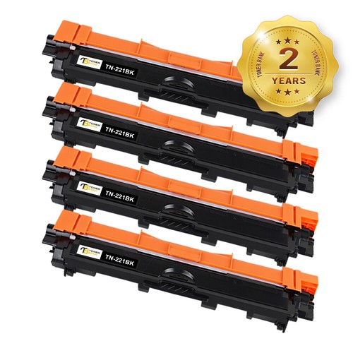 TN221BK Toner Compatible With Brother TN-221 HL-3140CW HL-3170CDW MFC-9130CW
