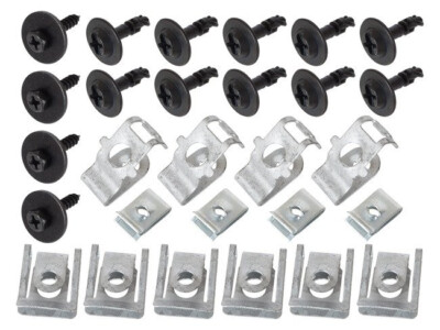 UNTERFAHRSCHUTZ CLIPS KLAMMER SATZ FÜR AUDI A4 B8 07-15 A5 8T 07-