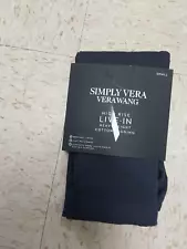 Nwt Simply Vera Womens High Rise Live-in Heavy Weight Cotton Leggings black S