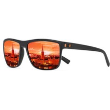 Lightweight Men UV400 Square Polarized Sunglasses Outdoor Driving Sport Fishing