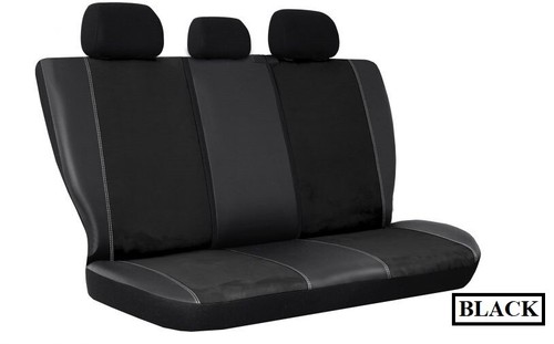 Tailored Eco-Leather & Alicante REAR Seat Car Covers Ford Mondeo Mk4 2007 - 2013 - Picture 6 of 10