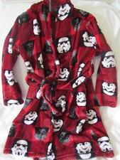 Boys Star Wars Robe Size Small red black darth vader troopers new w/o tags 330