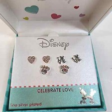 Disney Minnie Mouse Earring 3 Pair Set