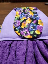 Set of 2 Handmade Hanging Kitchen Towels