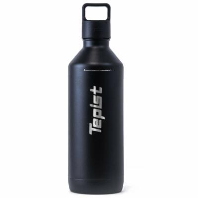Tepist ThirtyO 30oz Stainless Steel Vacuum Bottle for Sodastream Machine - Black