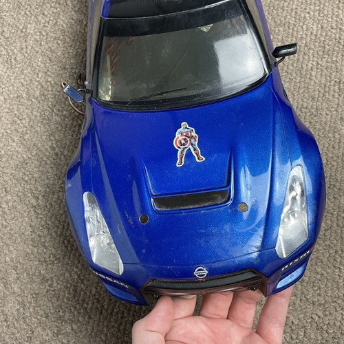 Vaterra V100-C Nissan GTR GT3 Nismo 1/10 G35 Blue Black - BODY / SHELL ONLY - Picture 4 of 20