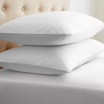 Performance White Queen Pillowcases (Set of 2)