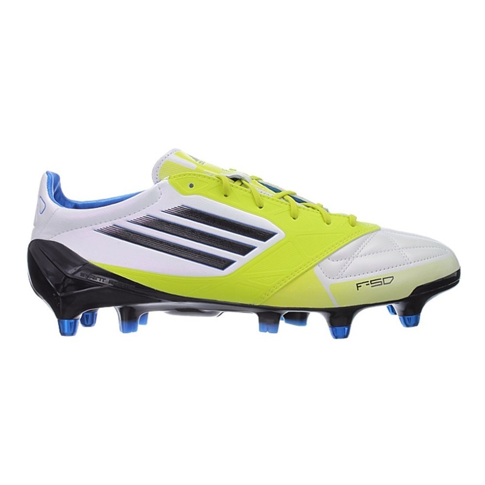 Adidas F50 Adizero Xtrx SG Leather V21450 white halfshoes Adidas F50 Adizero Xtrx SG Leather V21450 white halfshoes