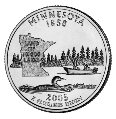 米国◆◆2005-P ワシントン (MN) クォーター硬貨100枚バッグ◆◆ 米国◇◇2005-P ワシントン (MN) クォーター硬貨100枚バッグ