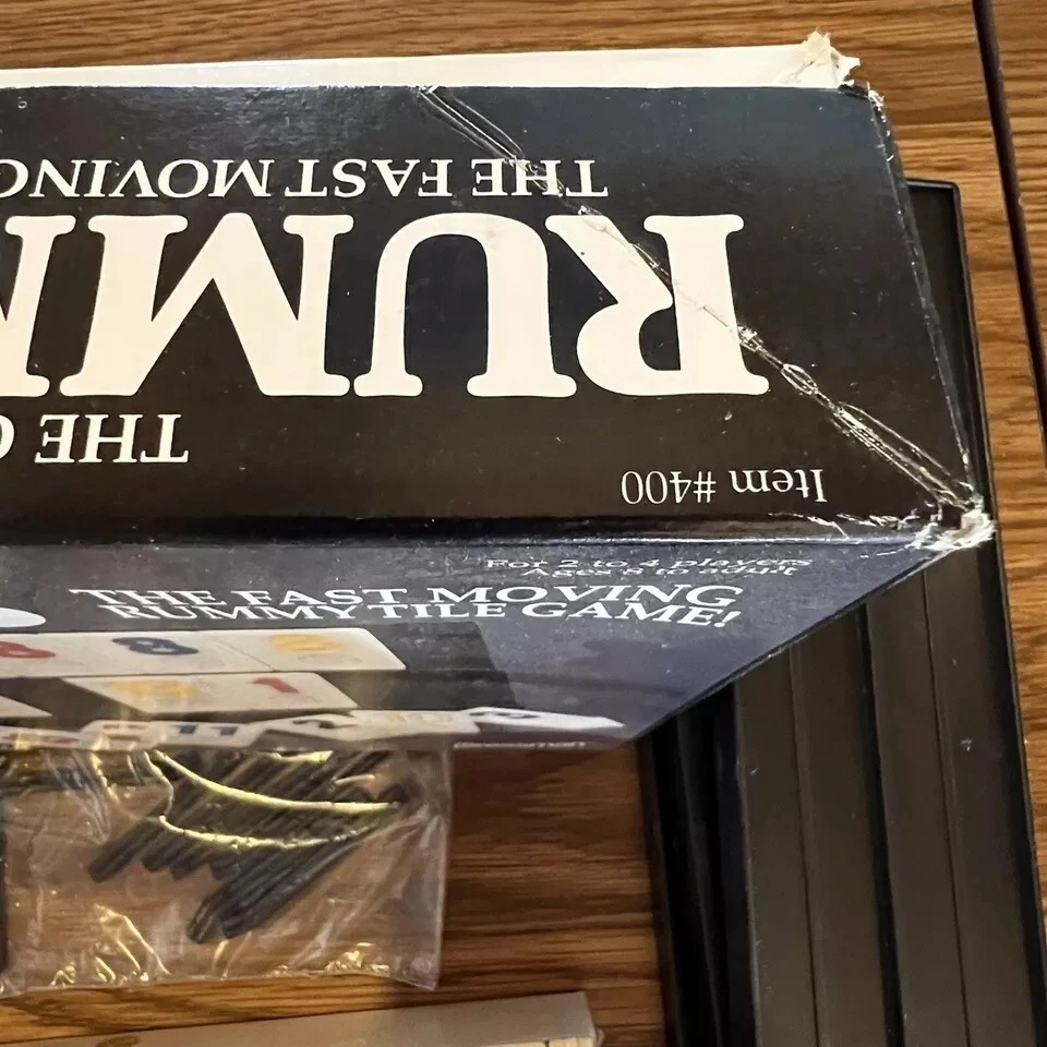 Rummikub Pressman 1990 The Original Tile Game Open Box Pieces Sealed. - Image 4 of 4