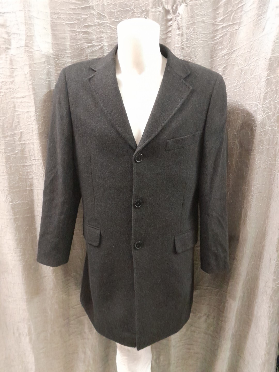 Cappotto Uomo Yves Saint Laurent taglia 48 colore grigio