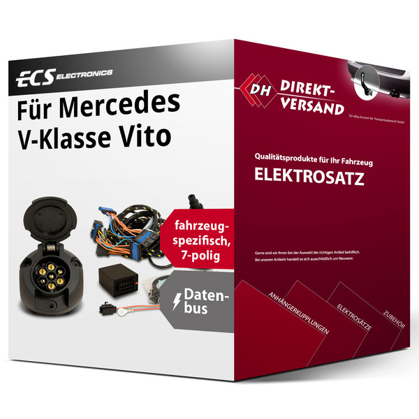 E-Satz 7Polig Spezifisch für Mercedes V-Klasse Vito 09.2010-05.2014 Esatz-image