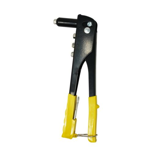Hand Rivet Gun 250mm Heavy Duty 4 Head Nozzle Assorted Riveter 650pc Rivets - Picture 7 of 8
