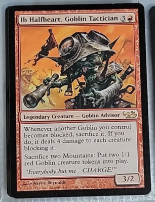 MTG Ib Halfheart, Goblin Tactician (43/65) DDA, Elves vs. Goblins