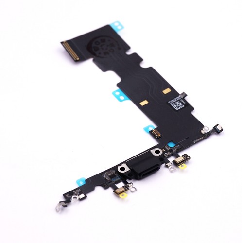 Apple IPHONE 8 Plus Presa di Ricarica Connettore Porta Microfono Flex Nero - Foto 2 di 4