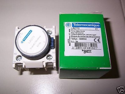 Telemecanique Zeitblock / Time Delay Block LADT0 038502 OVP