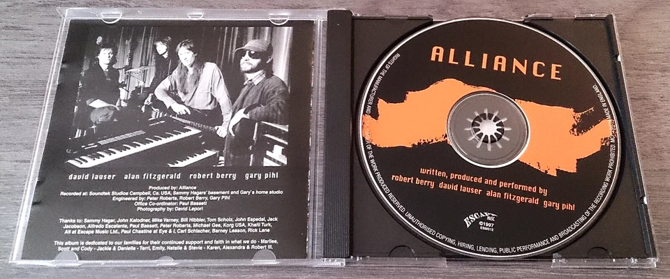 ALLIANCE - SAME (1997) CD ESCAPE MUSIC ESM012 (UK) - Bild 4 von 4