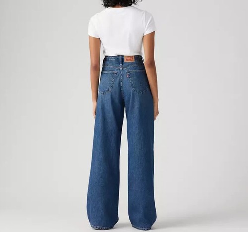 🔥 Levi’s Cinch Baggy Jeans Size 27X31 Chasing Dreams Medium-Wash - $79.50 MSRP - Picture 10 of 19